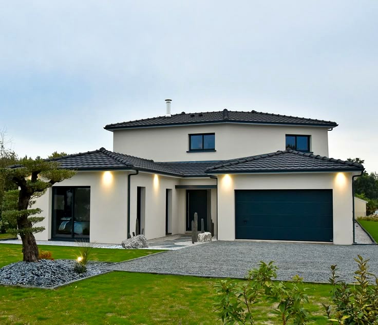 Construction neuve contemporaine par DMZ Normandie